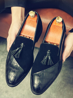 รองเท้าหนังผู้ชาย มีไซส์39-44 รองเท้าโลฟเฟอร์ชาย Slip-On Shoes มีขนาด39-44