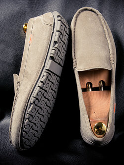 รองเท้าหนังผู้ชาย มีไซส์39-44 รองเท้าโลฟเฟอร์ชาย Slip-On Shoes มีขนาด39-44