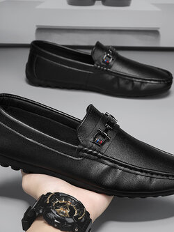 รองเท้าหนังผู้ชาย มีไซส์39-44 รองเท้าโลฟเฟอร์ชาย Slip-On Shoes มีขนาด39-44