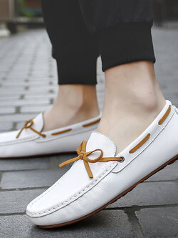 รองเท้าหนังผู้ชาย มีไซส์39-44 รองเท้าโลฟเฟอร์ชาย Slip-On Shoes มีขนาด39-44