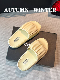 รองเท้าแตะผู้หญิงส้นเตี้ย ใส่สบาย มีขนาด35-43