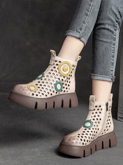 รองเท้าเท้าหนังวินเทจ 35 36 37 38 39 40