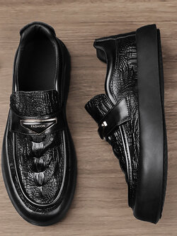 รองเท้าหนังผู้ชาย มีไซส์39-44 รองเท้าโลฟเฟอร์ชาย Slip-On Shoes มีขนาด39-44