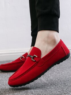 รองเท้าหนังผู้ชาย มีไซส์39-44 รองเท้าโลฟเฟอร์ชาย Slip-On Shoes มีขนาด39-44