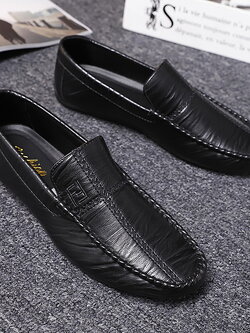 รองเท้าหนังผู้ชาย มีไซส์39-44 รองเท้าโลฟเฟอร์ชาย Slip-On Shoes มีขนาด39-44