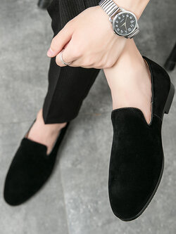 รองเท้าหนังผู้ชาย มีไซส์39-44 รองเท้าโลฟเฟอร์ชาย Slip-On Shoes มีขนาด39-44