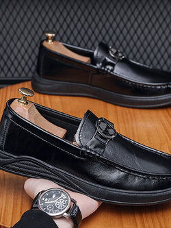 รองเท้าหนังผู้ชาย มีไซส์39-44 รองเท้าโลฟเฟอร์ชาย Slip-On Shoes มีขนาด39-44