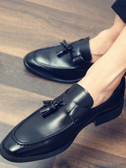 รองเท้าหนังผู้ชาย มีไซส์39-44 รองเท้าโลฟเฟอร์ชาย Slip-On Shoes มีขนาด39-44