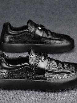 รองเท้าหนังผู้ชาย มีไซส์39-44 รองเท้าโลฟเฟอร์ชาย Slip-On Shoes มีขนาด39-44