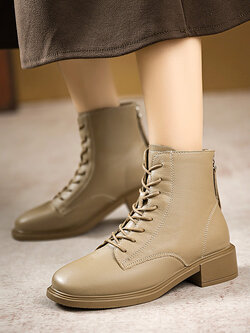 รองเท้าเท้าหนังวินเทจ 35 36 37 38 39 40