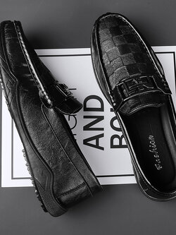 รองเท้าหนังผู้ชาย มีไซส์39-44 รองเท้าโลฟเฟอร์ชาย Slip-On Shoes มีขนาด39-44