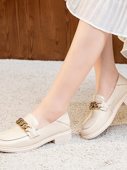 รองเท้าเท้าหนังวินเทจ 35 36 37 38 39 40