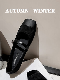 รองเท้าคัทชูผู้หญิงส้นเตี้ย ใส่สบาย มีขนาด35-43