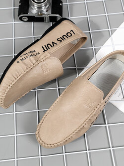 รองเท้าหนังผู้ชาย มีไซส์39-44 รองเท้าโลฟเฟอร์ชาย Slip-On Shoes มีขนาด39-44
