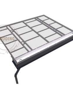 บริการต่อเติมโครงหลังคาเหล็ก