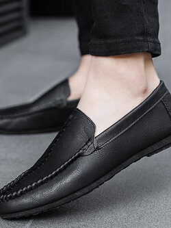 รองเท้าหนังผู้ชาย มีไซส์39-44 รองเท้าโลฟเฟอร์ชาย Slip-On Shoes มีขนาด39-44