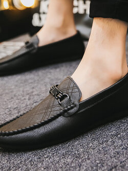 รองเท้าหนังผู้ชาย มีไซส์39-44 รองเท้าโลฟเฟอร์ชาย Slip-On Shoes มีขนาด39-44