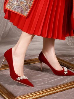 รองเท้าส้นสูง รองเท้าออกงานราตรี มีขนาด 35-40 35 36 37 38 39 40