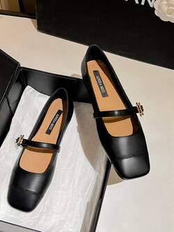 รองเท้าคัทชูผู้หญิงส้นเตี้ย ใส่สบาย มีขนาด35-43