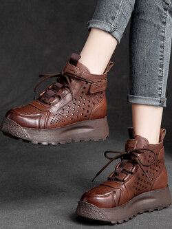 รองเท้าเท้าหนังวินเทจ 35 36 37 38 39 40