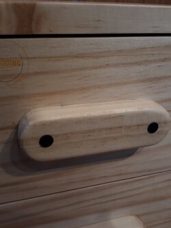 กล่องไม้สน 3 ลิ้นชัก(J035)