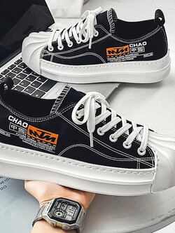 รองเท้าผ้าใบผู้ชายใส่สบาย รองเท้าผ้าใบชาย ใส่เที่ยว มีขนาด39-44