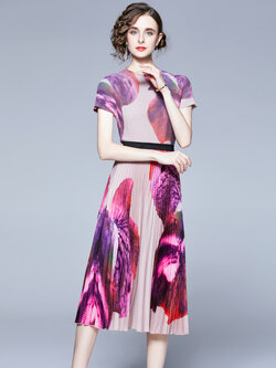 ชุดเดรสยาวสวยๆ ชุดเดรสยาวใส่สบาย ใส่ทำงาน มีขนาดS M L XL 2XL