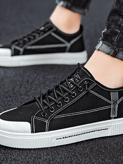 รองเท้าผ้าใบผู้ชายใส่สบาย รองเท้าผ้าใบชาย ใส่เที่ยว มีขนาด39-44