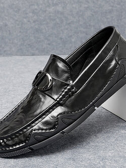 รองเท้าหนังผู้ชาย มีไซส์39-44 รองเท้าโลฟเฟอร์ชาย Slip-On Shoes มีขนาด39-44