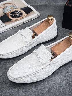 รองเท้าหนังผู้ชาย มีไซส์39-44 รองเท้าโลฟเฟอร์ชาย Slip-On Shoes มีขนาด39-44