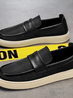 รองเท้าหนังผู้ชาย มีไซส์39-44 รองเท้าโลฟเฟอร์ชาย Slip-On Shoes มีขนาด39-44