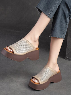 รองเท้าเท้าหนังวินเทจ 35 36 37 38 39 40