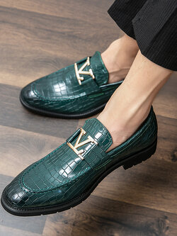 รองเท้าหนังผู้ชาย มีไซส์39-44 รองเท้าโลฟเฟอร์ชาย Slip-On Shoes มีขนาด39-44