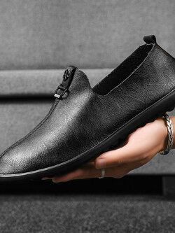 รองเท้าหนังผู้ชาย มีไซส์39-44 รองเท้าโลฟเฟอร์ชาย Slip-On Shoes มีขนาด39-44