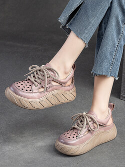 รองเท้าเท้าหนังวินเทจ 35 36 37 38 39 40