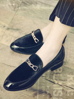 รองเท้าหนังผู้ชาย มีไซส์39-44 รองเท้าโลฟเฟอร์ชาย Slip-On Shoes มีขนาด39-44