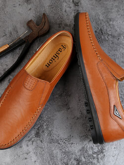 รองเท้าหนังผู้ชาย มีไซส์39-44 รองเท้าโลฟเฟอร์ชาย Slip-On Shoes มีขนาด39-44