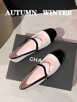 รองเท้าคัทชูผู้หญิงส้นเตี้ย ใส่สบาย มีขนาด35-43