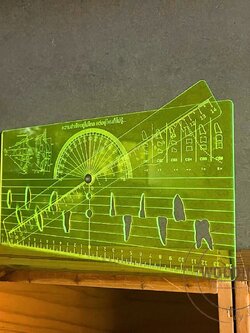 ไม้บรรทัดอะคริลิค