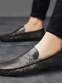 รองเท้าหนังผู้ชาย มีไซส์39-44 รองเท้าโลฟเฟอร์ชาย Slip-On Shoes มีขนาด39-44