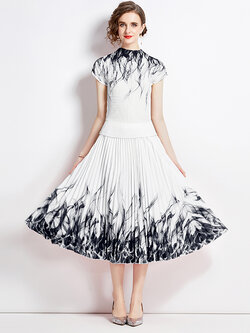 ชุดเดรสยาวสวยๆ ชุดเดรสยาวใส่สบาย ใส่ทำงาน มีขนาดS M L XL 2XL