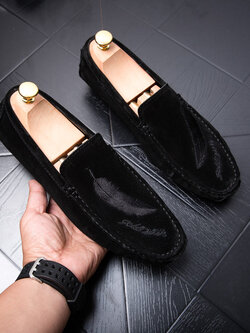 รองเท้าหนังผู้ชาย มีไซส์39-44 รองเท้าโลฟเฟอร์ชาย Slip-On Shoes มีขนาด39-44