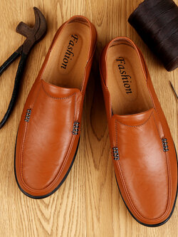 รองเท้าหนังผู้ชาย มีไซส์39-44 รองเท้าโลฟเฟอร์ชาย Slip-On Shoes มีขนาด39-44