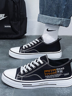 รองเท้าผ้าใบผู้ชายใส่สบาย รองเท้าผ้าใบชาย ใส่เที่ยว มีขนาด39-44