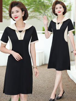 เสื้อผ้าผู้สูงอายุหญิง แฟชั่น เสื้อผ้าผู้หญิงวัย 60 มีขนาด XL-4XL