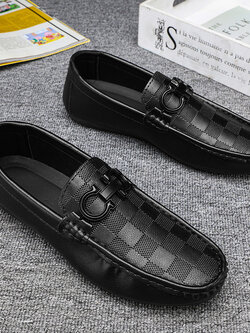 รองเท้าหนังผู้ชาย มีไซส์39-44 รองเท้าโลฟเฟอร์ชาย Slip-On Shoes มีขนาด39-44