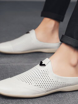 รองเท้าหนังผู้ชาย มีไซส์39-44 รองเท้าโลฟเฟอร์ชาย Slip-On Shoes มีขนาด39-44