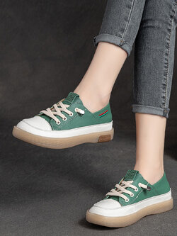 รองเท้าเท้าหนังวินเทจ 35 36 37 38 39 40