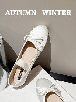 รองเท้าคัทชูผู้หญิงส้นเตี้ย ใส่สบาย มีขนาด35-43