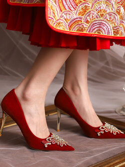 รองเท้าส้นสูง รองเท้าออกงานราตรี มีขนาด 35-40 35 36 37 38 39 40